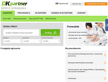 Tablet Screenshot of dkpartner.pl